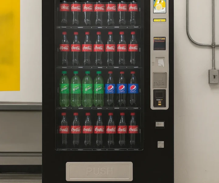 Soft Drink Vending Machines Installed Free – Stocked, Serviced & Ready to Go